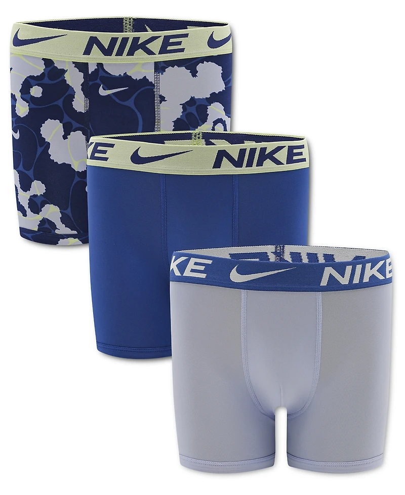 Nike Big Boys Essential Dri-fit Boxer Briefs, Pack of 3