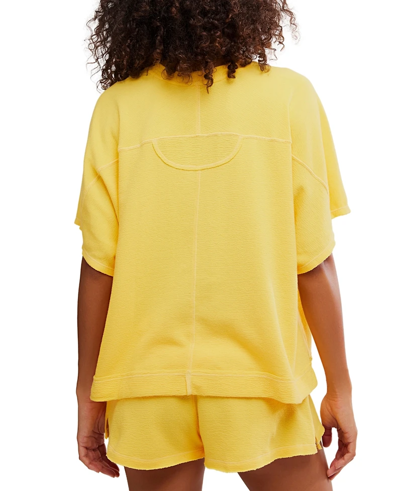 Free People Women's Staycation Boxy Fit Sleep T-Shirt