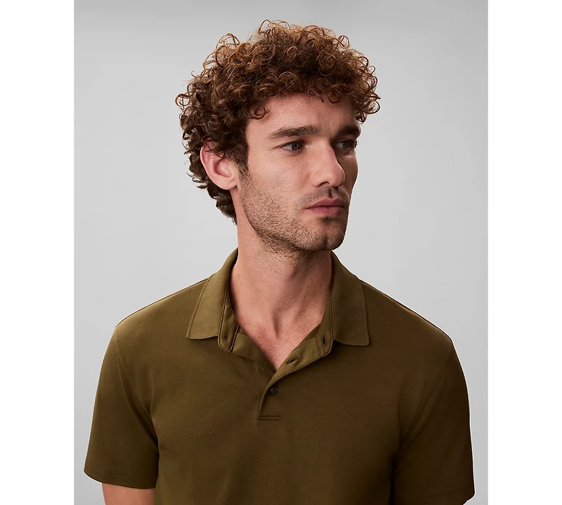 Calvin Klein Men's Short Sleeve Supima Cotton Polo Shirt