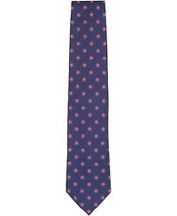 B by Brooks Brothers Men's Basket Double Flower Pattern Tie