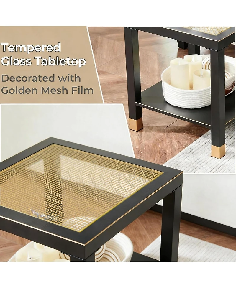 Rainsken Square Side Table