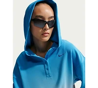 Nike Women's Sportswear Phoenix Fleece Oversized Henley Hoodie