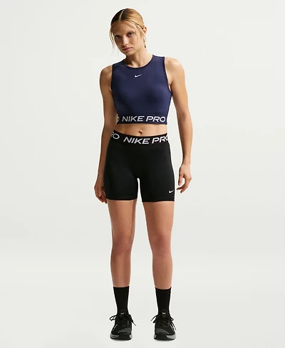 Nike Women's Mid-Rise Elastic Waistband Shorts