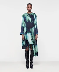 Leem Women's Printed Paneled Dress