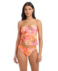 Sanctuary Women's Frangipani Moderate-Coverage Swim Bottoms