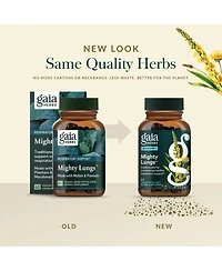 Gaia Herbs Mighty Lungs - Lung Support Supplement to Help Maintain Overall Lung & Respiratory Health