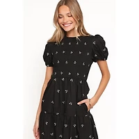 Petal and Pup Women's Naura Shirred Tiered Midi Dress