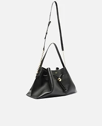 Arezzo Alba Small Snap Button Shoulder Bag