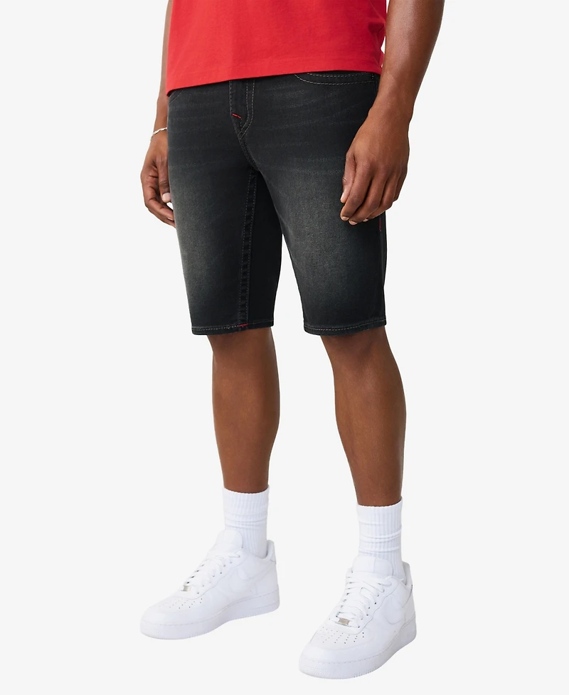 True Religion Men's Ricky Big T-Flap Shorts