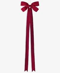 Holiday Lane Holiday Toile Fabric Bow Ornament, Macy's Exclusive