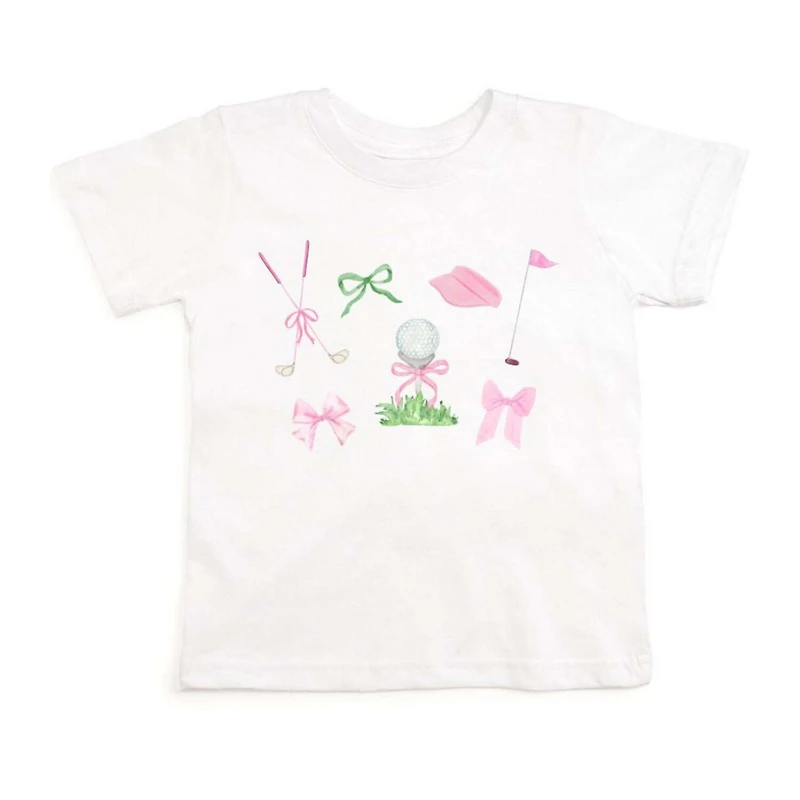 Sweet Wink Girls Golf Icon Short Sleeve T-Shirt