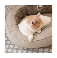 FunnyFuzzy Washable Donut Dog Bed