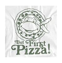 Teenage Mutant Ninja Turtles Men's Tmnt But First Pizza T-Shirt