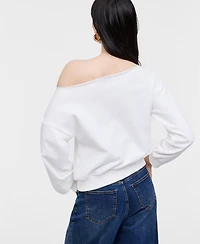 Women's Paris Sweatshirt, Macy's Exclusive- Molly Rogers Capsule Collection