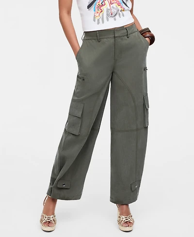 Women's Snap-Hem Cargo Pants, Macy's Exclusive- Molly Rogers Capsule Collection