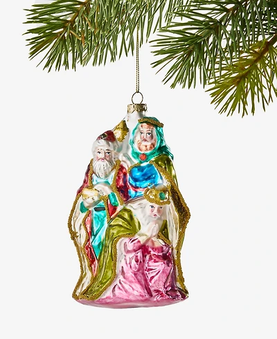 Holiday Lane Blessed Holy Family Ornament, Macy's Exclusive