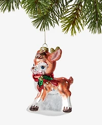 Holiday Lane Merry Magic Reindeer Ornament, Macy's Exclusive
