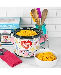 Uncanny Brands Care Bears 2qt Slow Cooker - Cook With Your Favorite Care Bear Characters