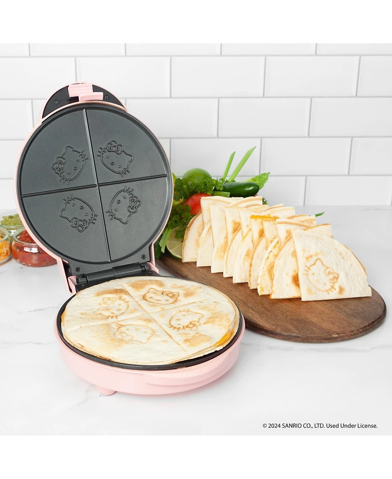 Uncanny Brands Hello Kitty Quesadilla Maker - Small Kitchen Appliance