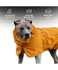 Aronkl Dog Raincoat - Waterproof, Windproof, Reflective, Breathable