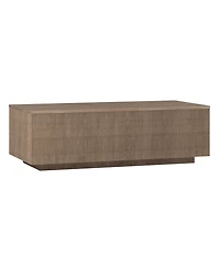 Hudson & Canal Reyes 48" Wide Rectangular Fluted Coffee Table