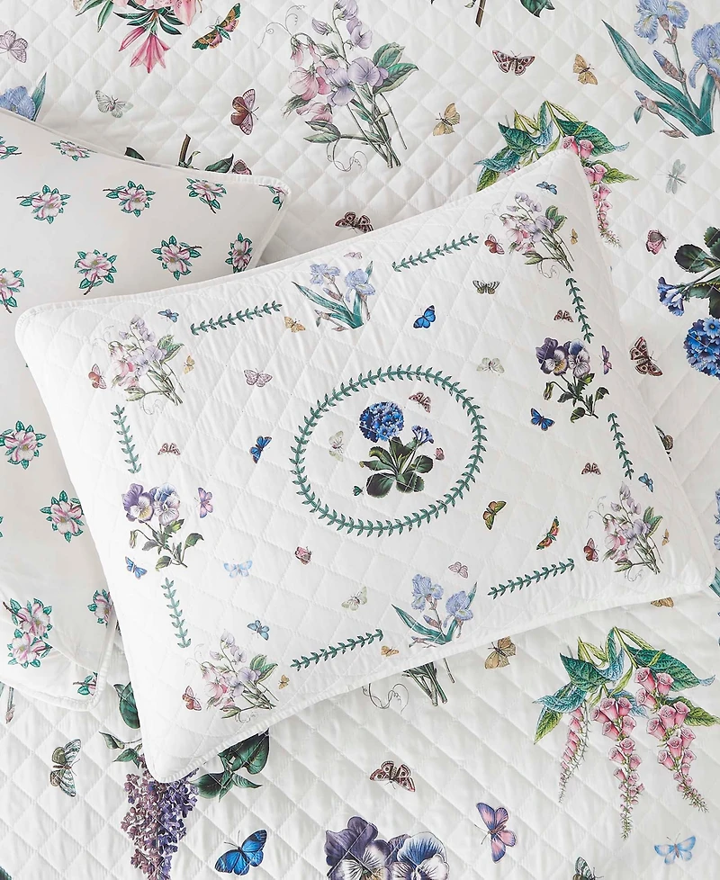 Portmeirion Botanic Garden Reversible 3-Pc. Quilt Set