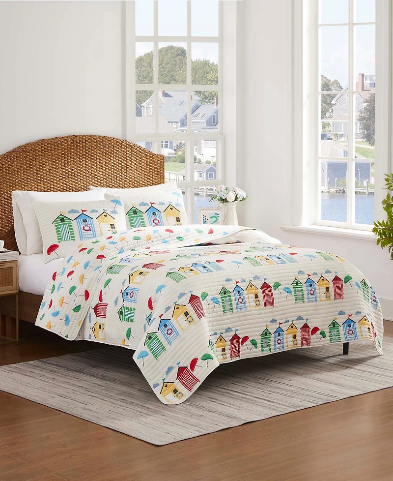Avanti Cabanas Reversible 2-Pc. Quilt Set, Twin