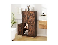 Slickblue 43.5 Inch Bathroom Storage Cabinet with Doors and Shelves