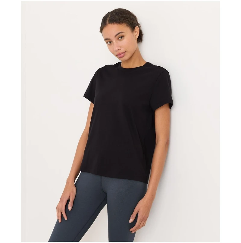 Pact Women's Organic Cotton Essential Crewneck Tee