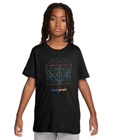 Nike Boys' 8-20 Short-Sleeve Crewneck T-Shirt