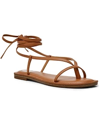 Dv Dolce Vita Women's Jipsy Strappy Lace-Up Gladiator Flat Sandals