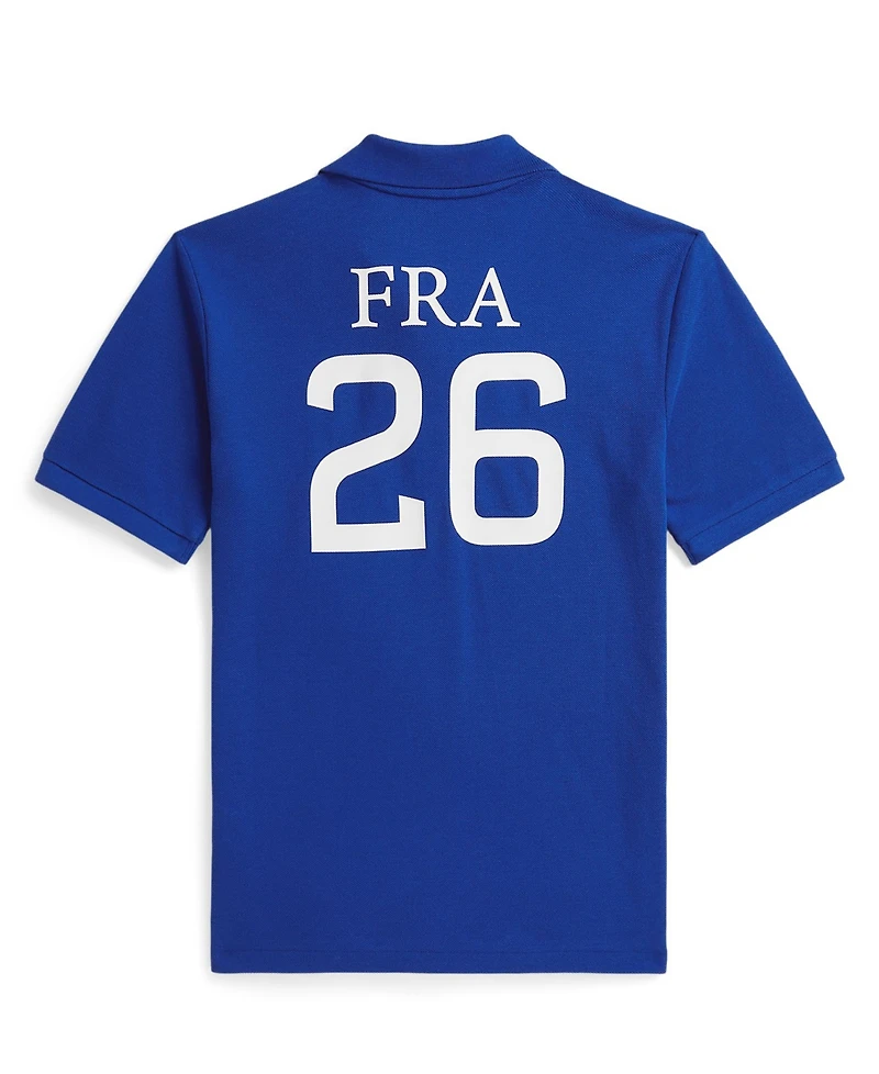 Polo Ralph Lauren Boys' 8-20 France Cotton Mesh Shirt