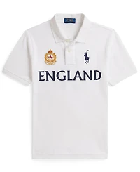 Polo Ralph Lauren Boys' 8-20 England Cotton Mesh Shirt