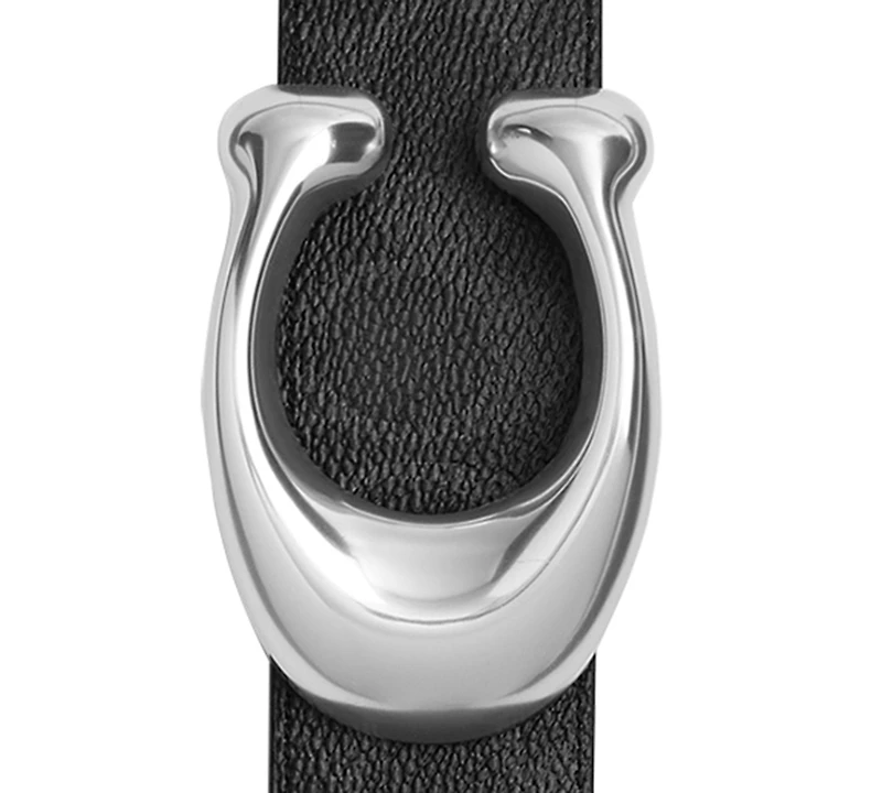 Coach Men's C Buckle Reversible Belt