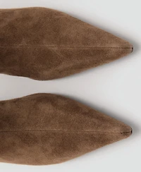 Mango Women's Pointed Toe Ankle Boots