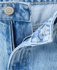 Mango Women's High-Waisted Barrel Jeans