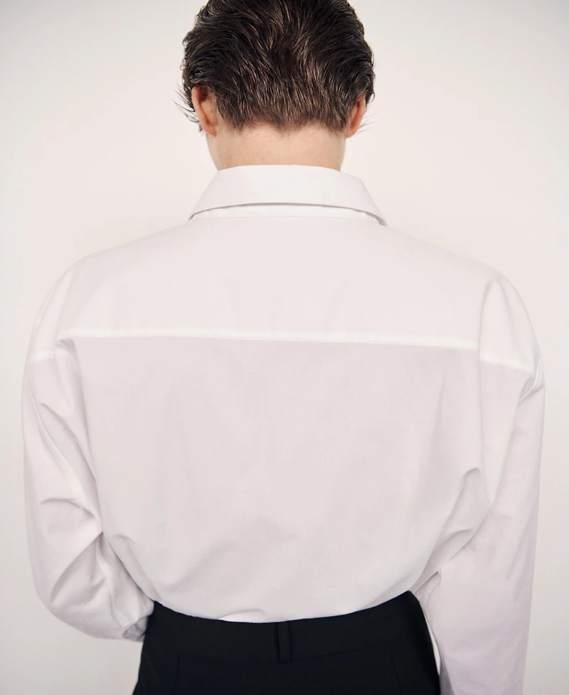 Mango Women's Belt and Buttons Skirt