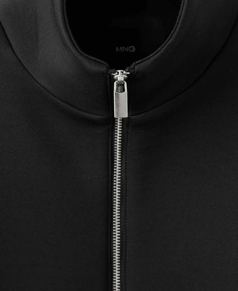 Mango Women's Oversized Bomber Jacket