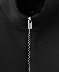 Mango Women's Oversized Bomber Jacket