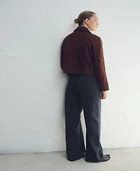 Mango Women's Mid-Rise Straight Jeans