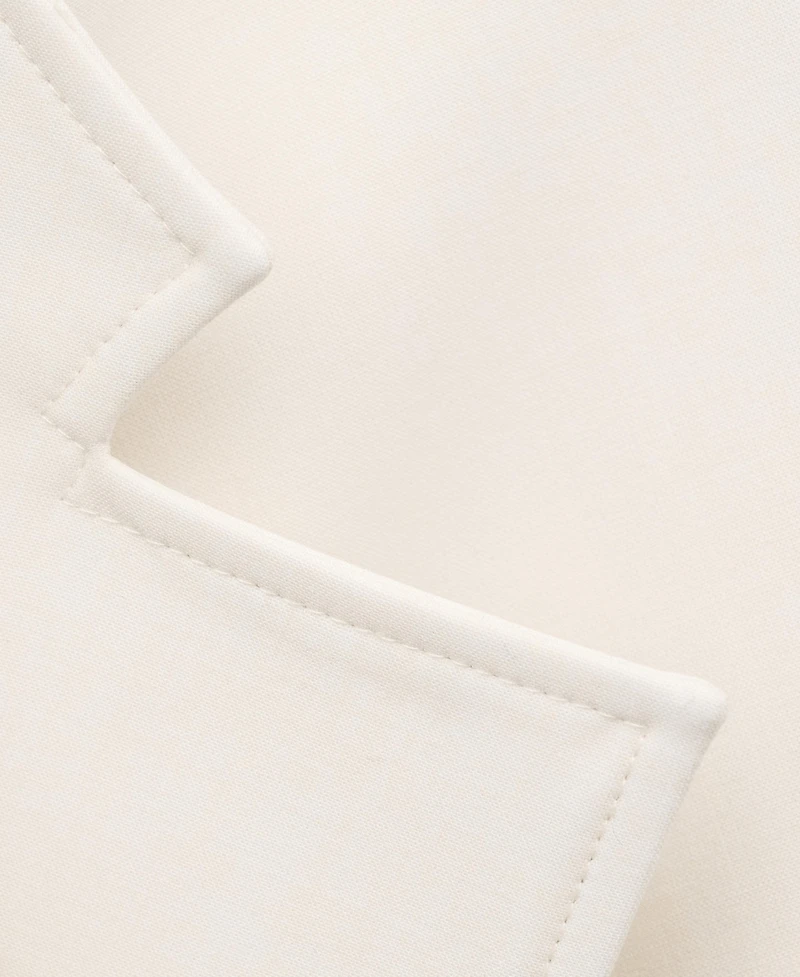 Mango Women's Lapels and Tie Belt Jacket