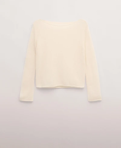 Mango Women's Semi-Transparent Alpaca Sweater