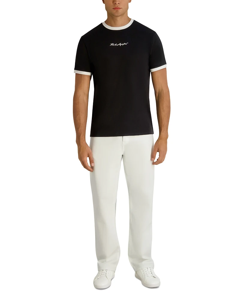 Karl Lagerfeld Paris Men's Regular-Fit T-Shirt