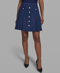 Karl Lagerfeld Paris Women's Pleated Skirt