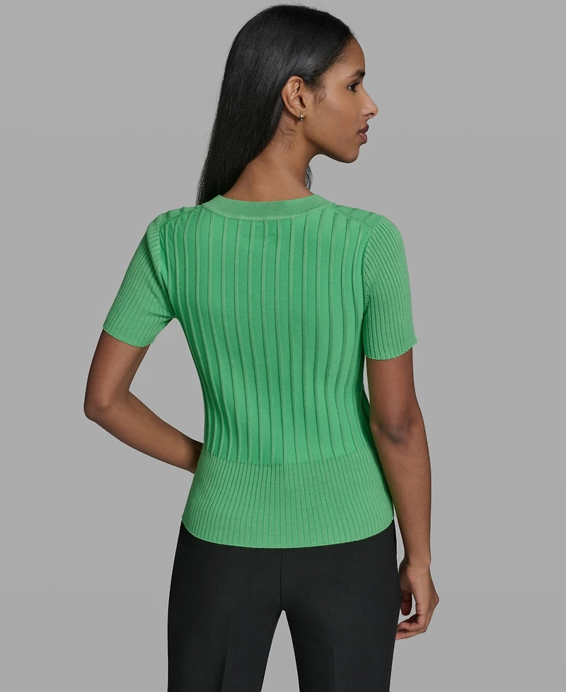 Karl Lagerfeld Paris Women's Crew Neck Sweater