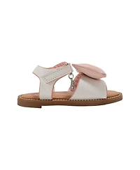 Bebe Girl's Sandals – Cute Fashion Flat and Summer Shoes with Ankle Strap (ToddlerLittle KidBig Kid)