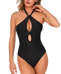 Cupshe Women's Bold Instinct Animal Print One-Piece Swimsuit