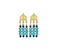 Ottoman Hands Riva Bead Drop Earrings