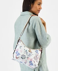 Giani Bernini Sea Print Shoulder Bag, Macy's Exclusive - Under The Sea