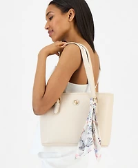 Giani Bernini Scarf Detail Tulip Tote Bag, Macy's Exclusive